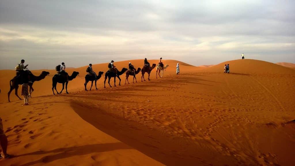 scrivere blog di viaggio e avventure nel deserto
