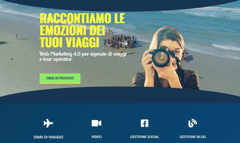 diario di viaggio web marketing per agenzie viaggi e tour operator